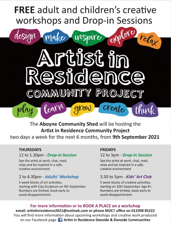 Artist in Residence 2021 Community Project